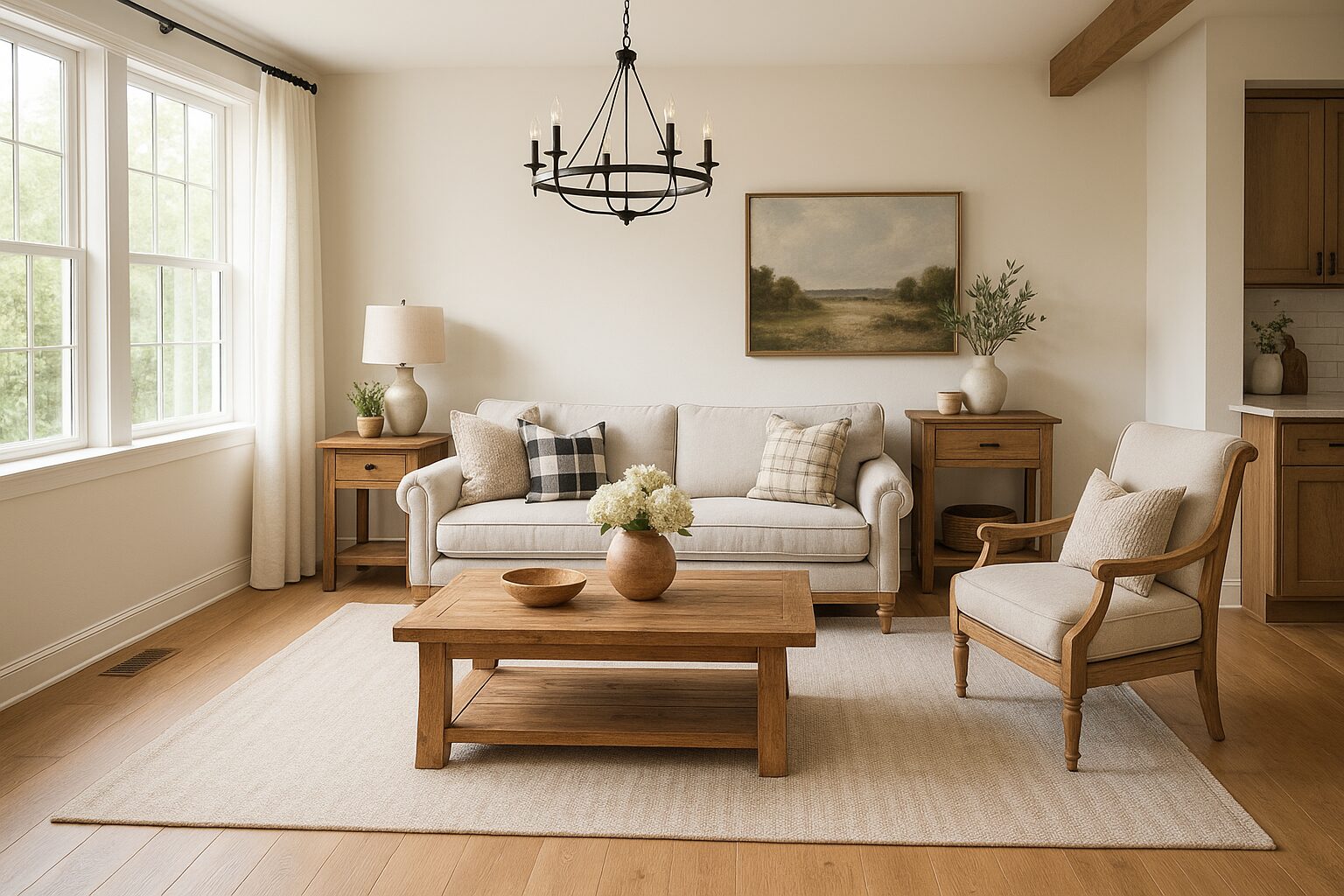 北欧風-リビング