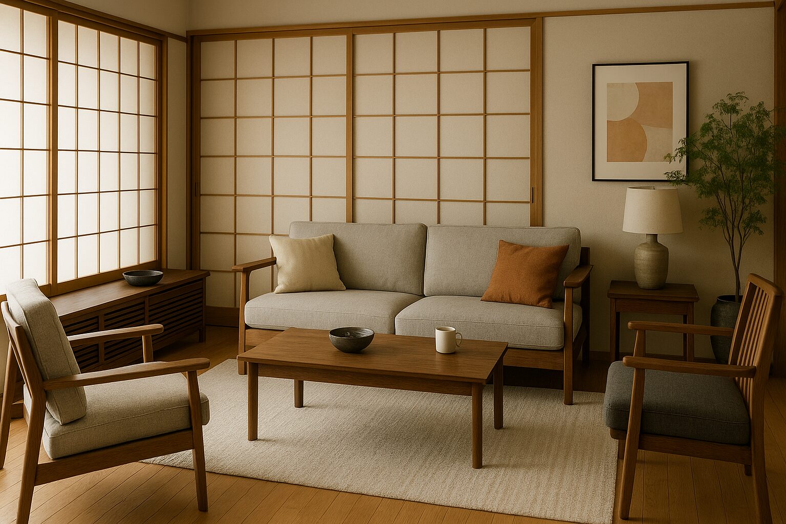 和モダン-リビング